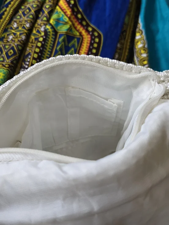 The Sak White Crochet Crossbody with Braided Strap - Picture 5 of 6